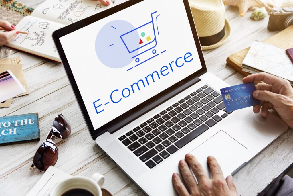 showing cart trolley shopping online sign graphic